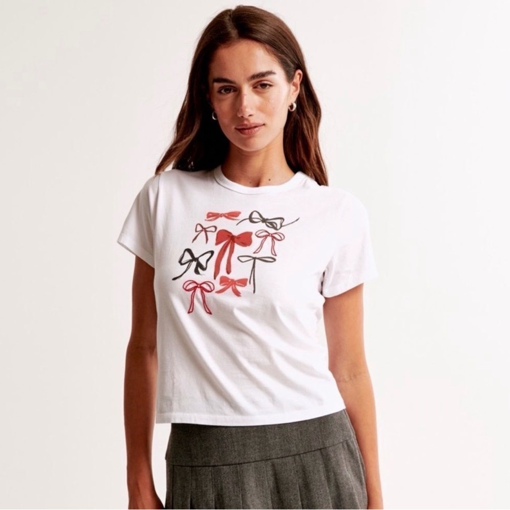 Abercrombie Bow Skimming Tee